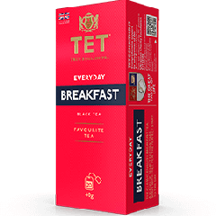 True English Tea Breakfast Black Tea (20 Tea Bags) 40g 