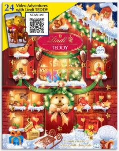 Lindt TEDDY  Advent Calendar, 250g