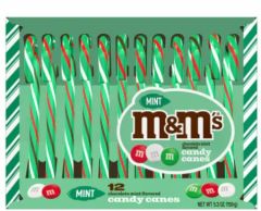 M&M's® Chocolate Mint Candy Canes