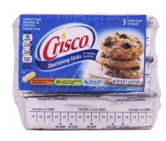 Crisco All Vegetable Shortening Sticks 567g