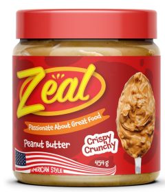 Zeal Crunchy Peanut Butter 454g