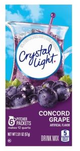 Crystal Light Concord Grape Drink Mix 57g