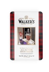 Walker's His Majesty King Charles III - Shortbread Tin 150g