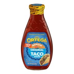 Ortega Medium Original Thick & Smooth Taco Sauce 226g