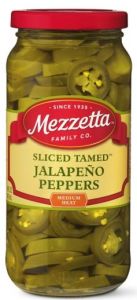 Mezzetta Sliced Tamed Jalapeño Peppers 425g