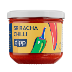 Dipp Spicy Sriracha Chilli Dips - Vegan & Gluten-Free 205g