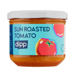 Dipp Vibrant Sun Roasted Tomato Dips - Vegan & Gluten-Free 205g