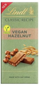 Lindt Vegan Hazelnut Milk Chocolate Bar