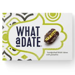 What a Date Handpicked Khidri Dates with Pistachio 200G