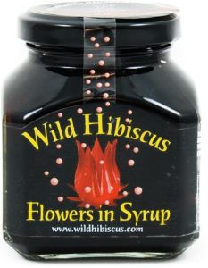 Wild Hibiscus Flowers in Syrup 250g