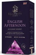 Real Taste English Afternoon Black Leaf Tea (20 x 2.5g in Pyramids)