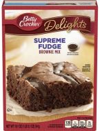 Betty Crocker Supreme Fudge Brownie Mix 541g