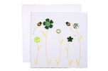 Vivienne Handmade 5 Flowers Stem (Gracious Green) Card