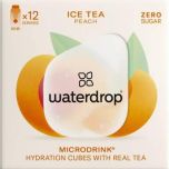 Waterdrop Microdrink Vitamin Hydration Cubes Ice Tea Peach Flavours (12 servings)